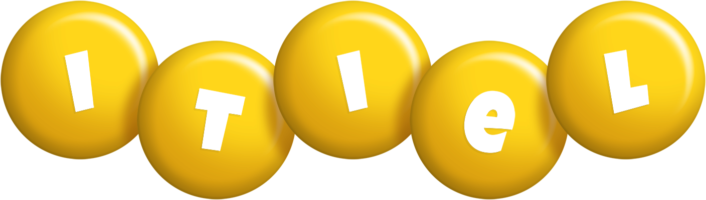 Itiel candy-yellow logo