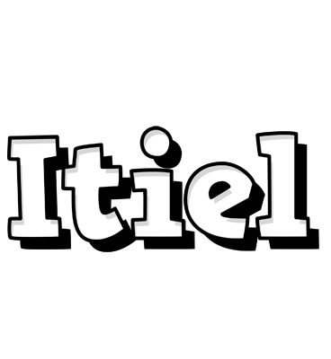 Itiel snowing logo