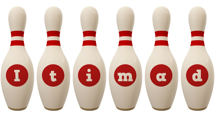 Itimad bowling-pin logo