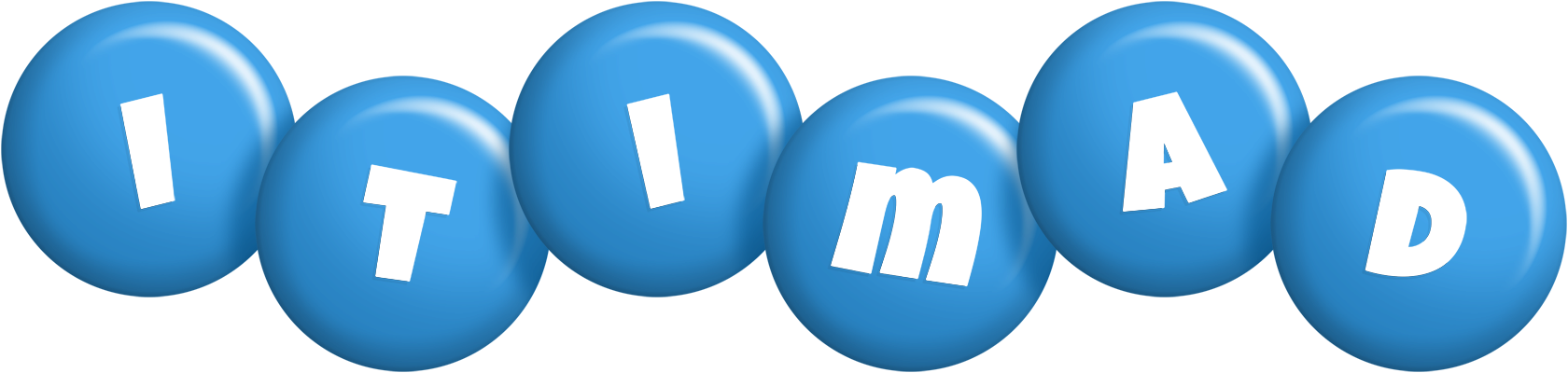 Itimad candy-blue logo