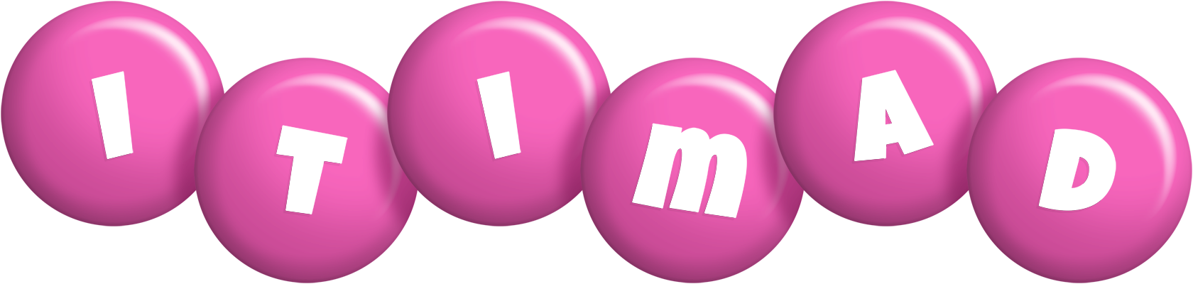 Itimad candy-pink logo