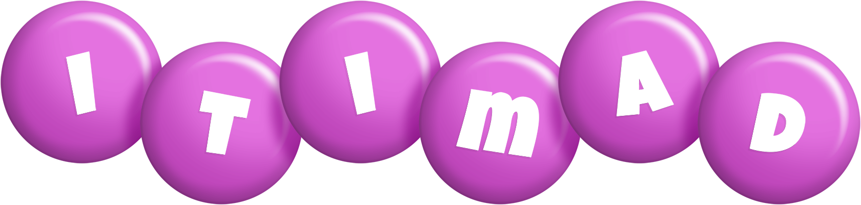 Itimad candy-purple logo