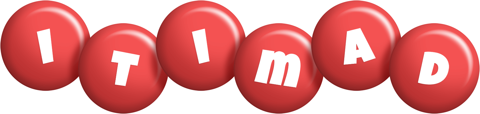Itimad candy-red logo