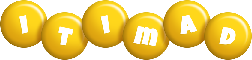 Itimad candy-yellow logo