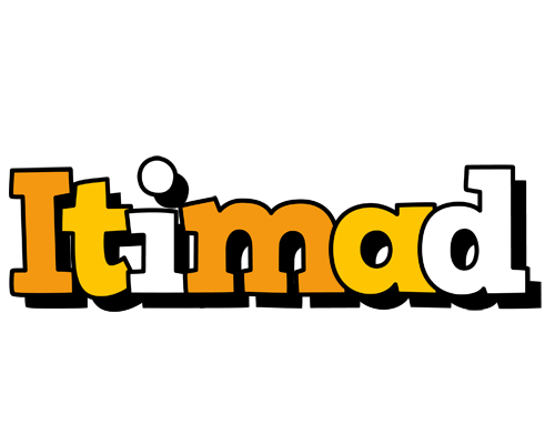 Itimad cartoon logo
