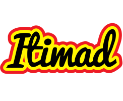 Itimad flaming logo