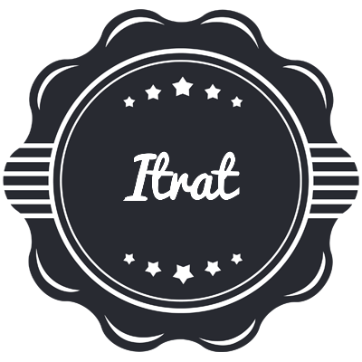 Itrat badge logo