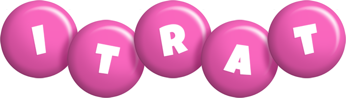 Itrat candy-pink logo