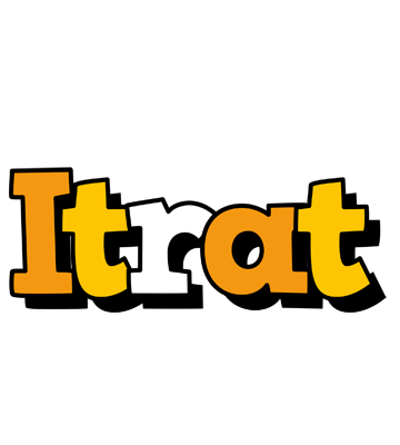 Itrat cartoon logo