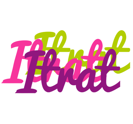 Itrat flowers logo