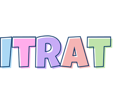 Itrat pastel logo