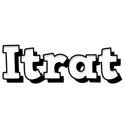 Itrat snowing logo