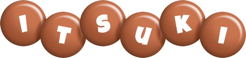 Itsuki candy-brown logo