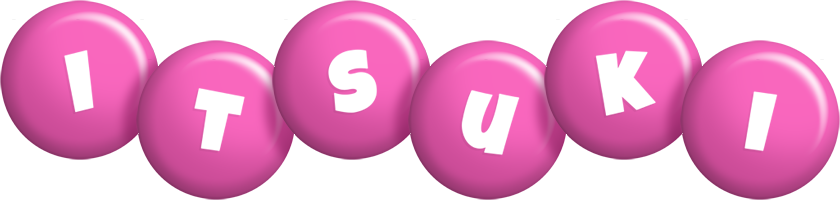 Itsuki candy-pink logo