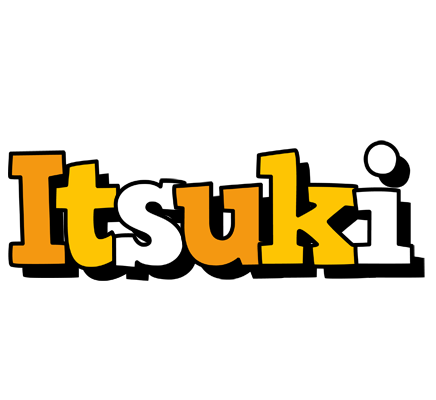 Itsuki cartoon logo