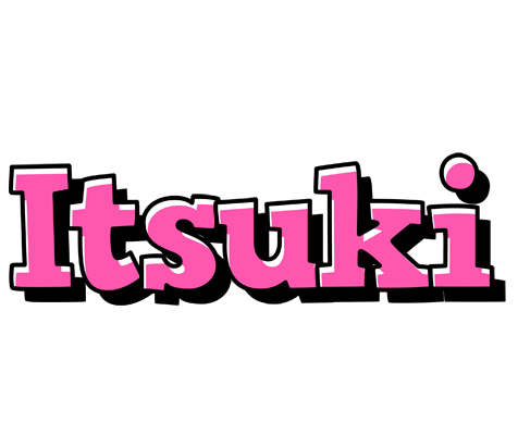 Itsuki girlish logo