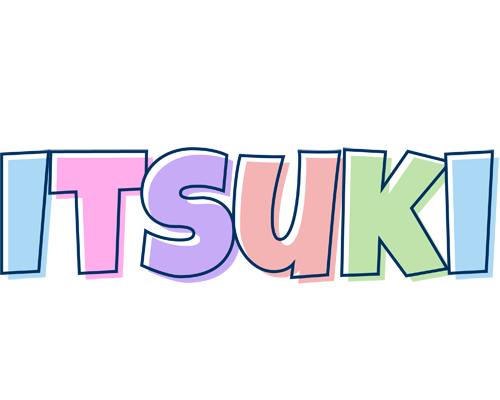 Itsuki pastel logo