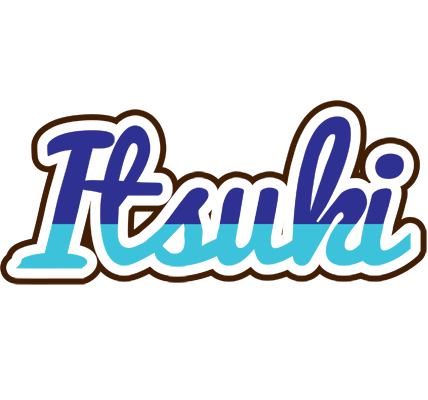Itsuki raining logo