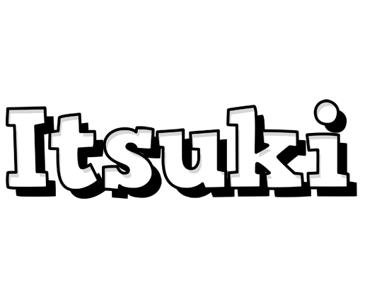 Itsuki snowing logo