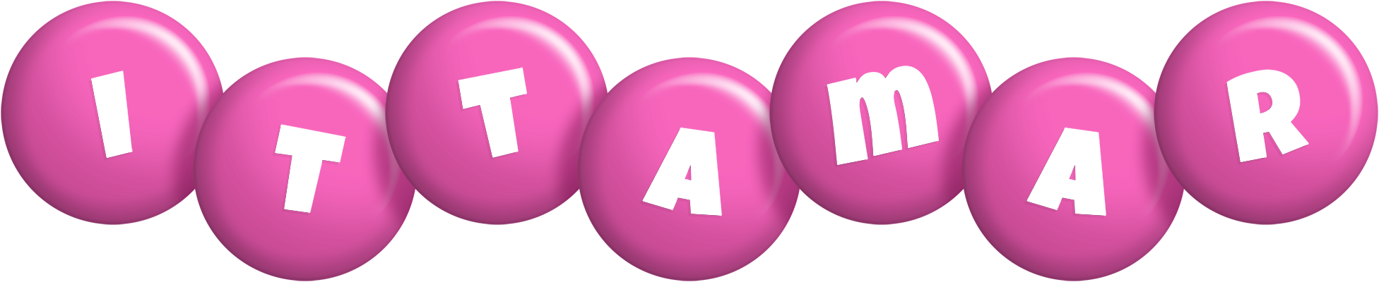 Ittamar candy-pink logo