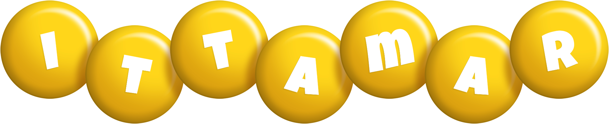 Ittamar candy-yellow logo