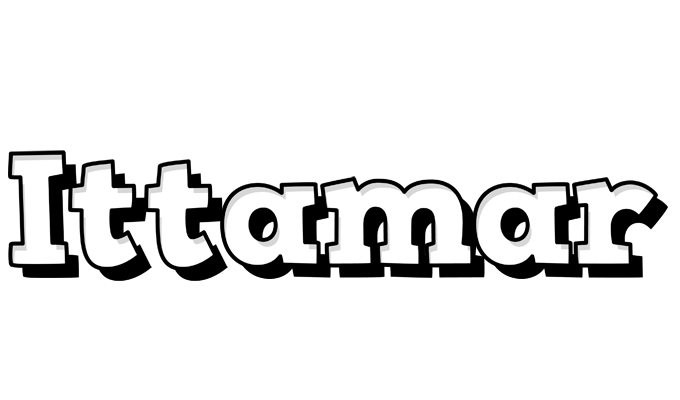 Ittamar snowing logo