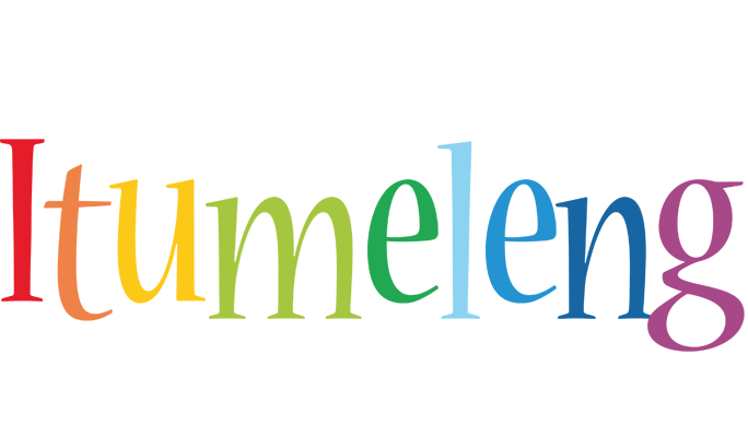Itumeleng birthday logo