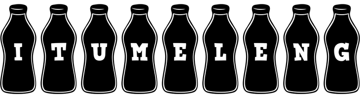 Itumeleng bottle logo