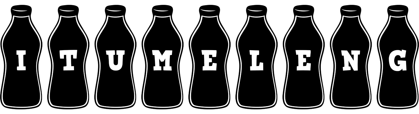 Itumeleng bottle logo
