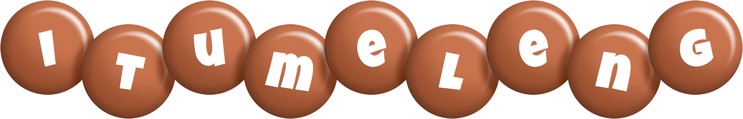 Itumeleng candy-brown logo