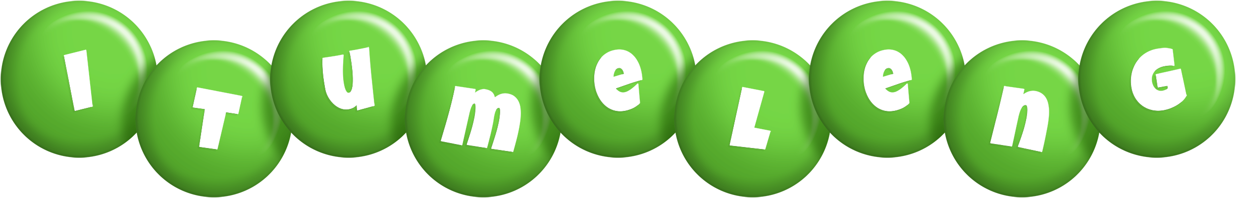 Itumeleng candy-green logo