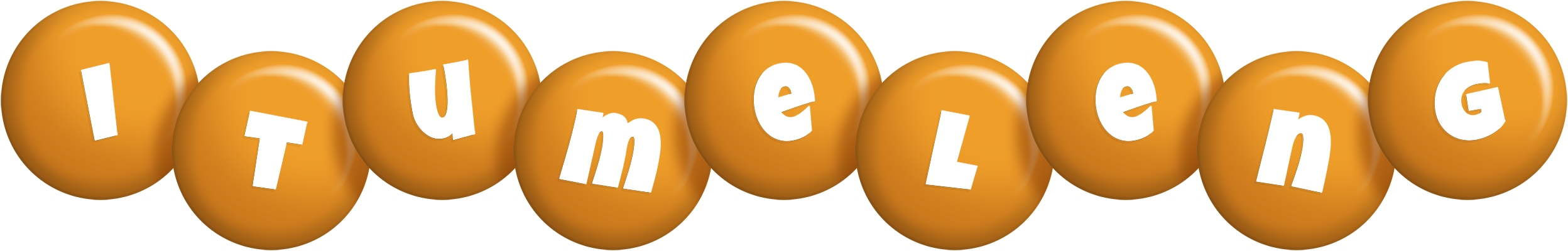 Itumeleng candy-orange logo