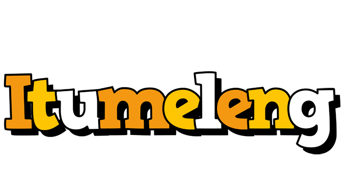 Itumeleng cartoon logo