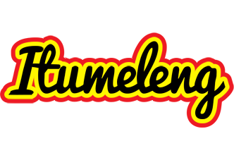 Itumeleng flaming logo