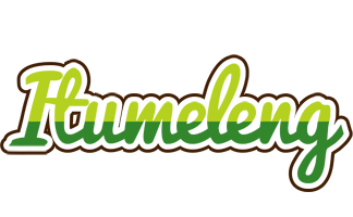 Itumeleng golfing logo