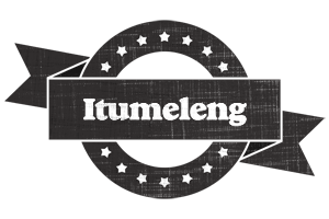 Itumeleng grunge logo