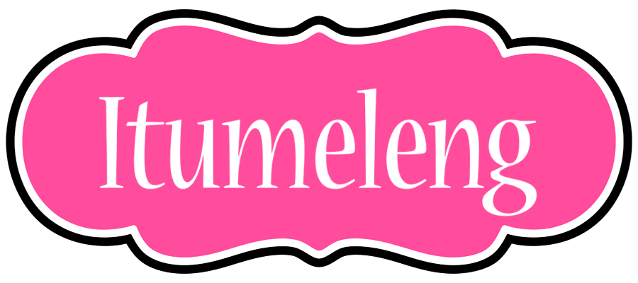 Itumeleng invitation logo