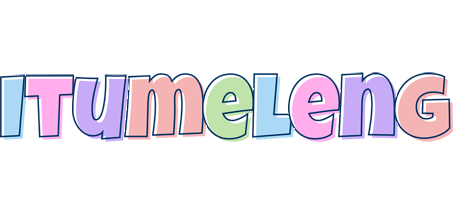 Itumeleng pastel logo