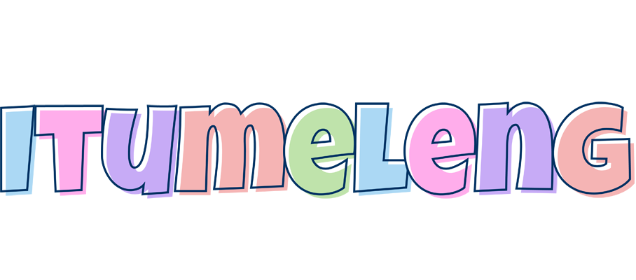 Itumeleng pastel logo