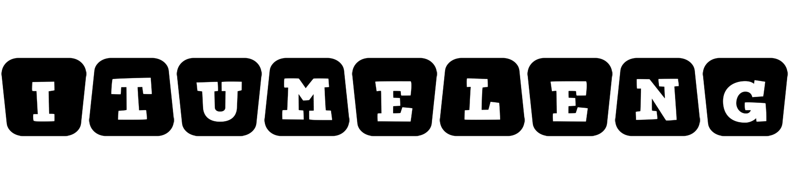 Itumeleng racing logo