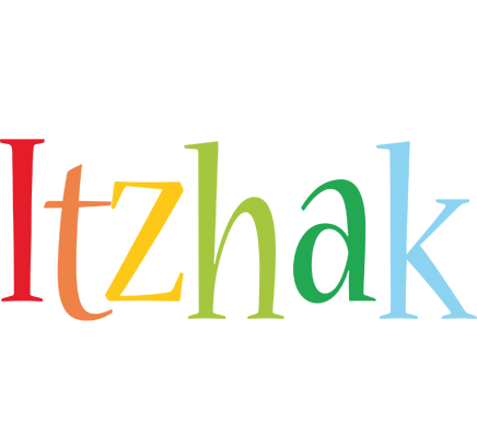 Itzhak birthday logo