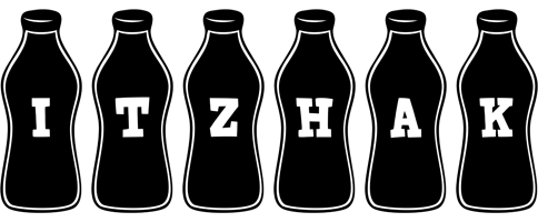 Itzhak bottle logo