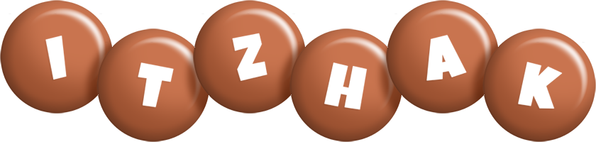 Itzhak candy-brown logo