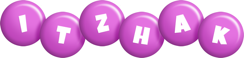 Itzhak candy-purple logo