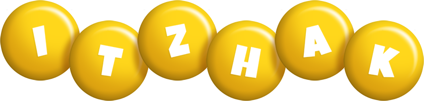 Itzhak candy-yellow logo