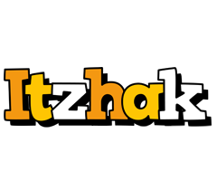Itzhak cartoon logo