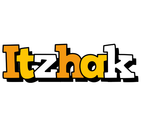Itzhak cartoon logo