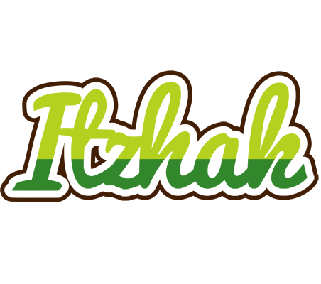 Itzhak golfing logo