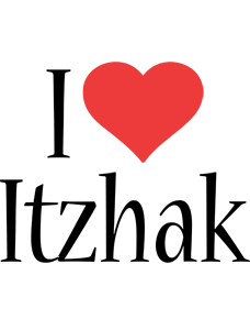 Itzhak i-love logo
