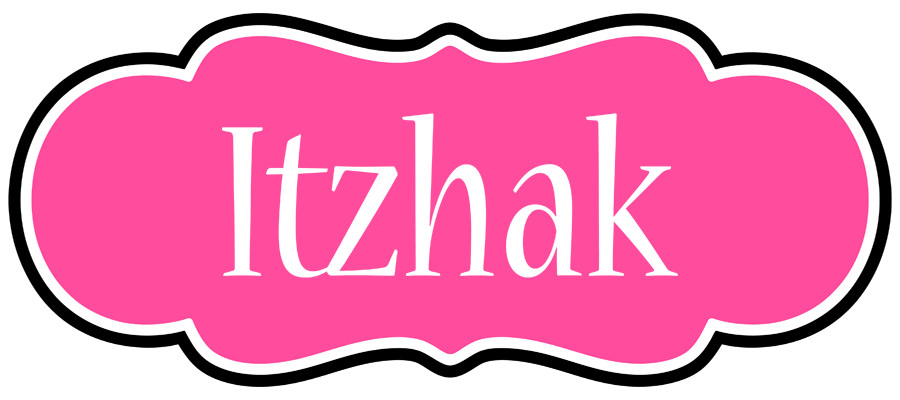 Itzhak invitation logo